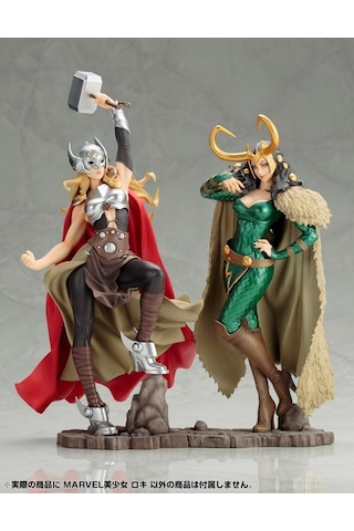 Thor & Loki Bishoujo Statue Set
