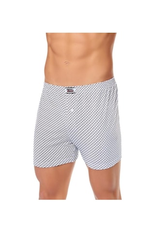 Seher Yıldızı Erkek Desenli Pamuklu Boxer Don 6 Lı Paket
