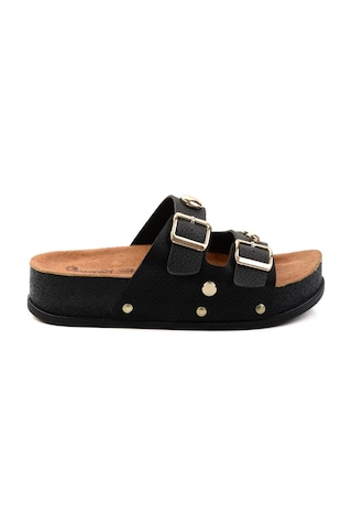 Bambi Siyah Kadın Terlik K04133054009