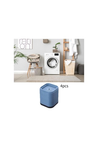 Besthome1 Suntek 4x Mobilya Yükseltici, Ağır Hizmet Uygunluğu, 7,5 Cm Yükseklik Mavi