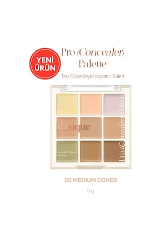Dasique Çok Amaçlı Kullanıma Uygun Kremsi Kapatıcı Paleti Pro Concealer Palette 02 Medium Cover