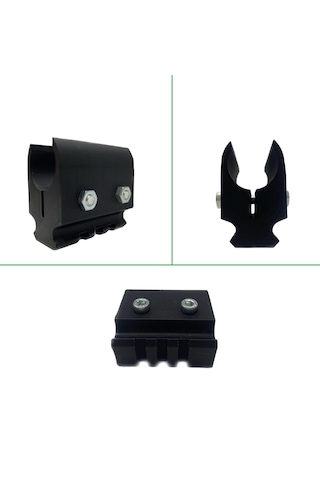 Ovis Outdoor 12 Kalibre Yivsiz Tüfekler Için Namlu Uyumlu Pikatini Ray Adaptör