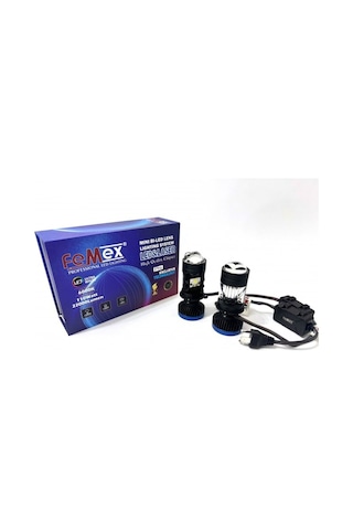 Femex Pro H4 Lazerli Mini Bi-led Xenon Kendinden Mercekli