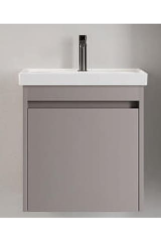 Denko Milano 50 Cm Kül Gri Banyo Dolabı Alt Modül Lavabo