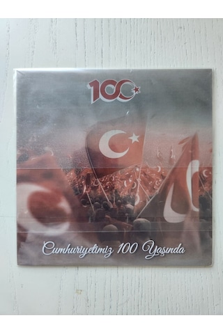 Cumhuriyetin 100.yılı Tedavül Seti 2023 Set. Tedavül Hatıra Para Seti