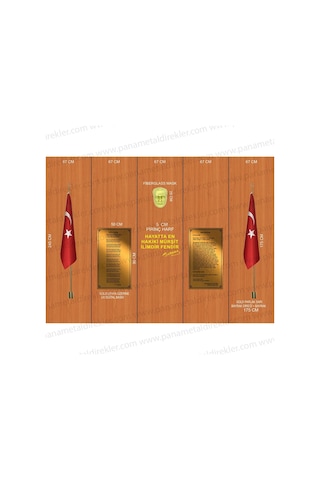 Atatürk Köşesi Seti Poz Model 08