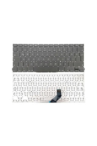 Apple Macbook Pro A1425 2012, 2013 Notebook Klavyesi - Siyah - Tr / B.enter