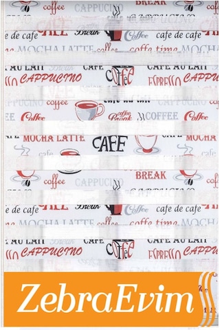 Zebraevim Cappuccino Zebra Perde Perde