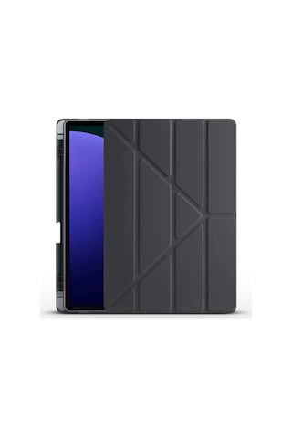 Galaxy Uyumlu Tab S10 Plus Kılıf Redclick Tri Folding Kalem Bölmeli Standlı Kılıf Kılıf