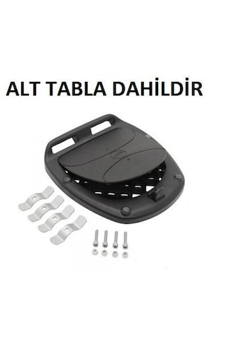 Kappa K466n Motosiklet Arka Çanta 46lt Siyah - Kırmızı