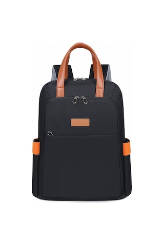 Su Geçirmez Kadın Sırt Çantası, Çok İşlevli, İşe Gidip Gelme, Siyah