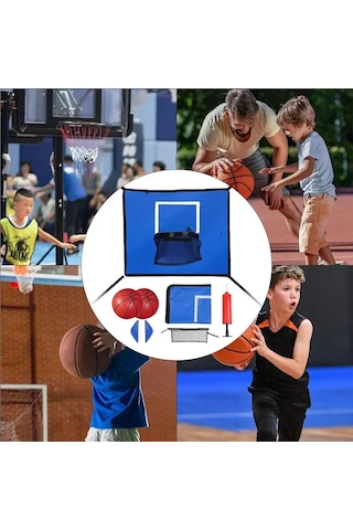 Mini Basketballs İle Trambolin Basketbol Potası Trambolin