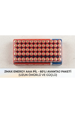 Maxx 60 Adet Aaa R03 İnce Pil 1.5 V