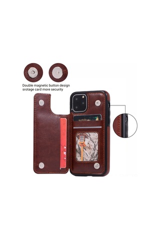 Hangfox Samsung A10/m10 İçin Rose Gold Kapak - Kartlı Tutucu Ve Ayaklı Korumalı Deri Kılıf, Kaliteli, Hafif Ve Dayanıklı