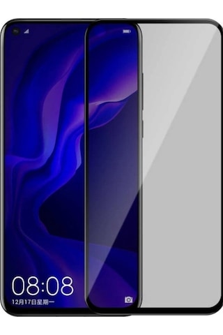 Realme C12 Uyumlu Hayalet Privacy Gizlilik Filitreli Görünmez Tam Kaplayan Kırılmaz Ekran Koruyucu