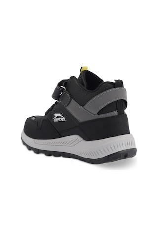 Slazenger KENZIE Çocuk Cırt Cırtlı Siyah / Beyaz Bot