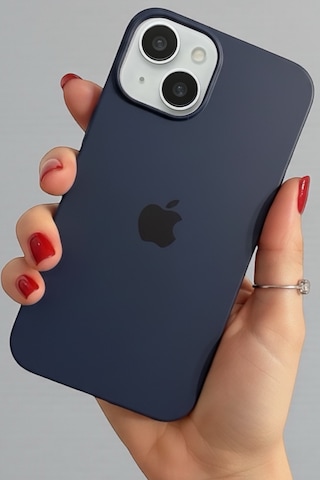 Iphone 13-14 Uyumlu Kılıf Logolu Lansman Soft Yumuşak Içi Kadife Silikon Kapak Lacivert Iphone 13-14 Uyumlu Kılıf Logolu Lansman Soft Yumuşak Içi Kadife Silikon Kapak Lacivert
