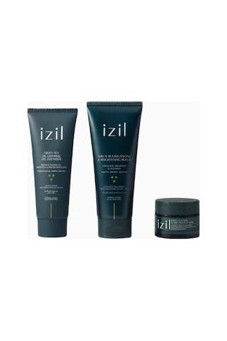 İzil Green Tea Aydınlatıcı Ve Arındırıcı Cilt Bakım Seti Cilt Bakım Setleri