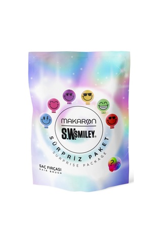 Proco Proco Beauty Makaron X Sw. Smiley - Sürpriz Paket Saç Fırçası