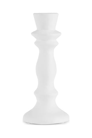 Karaca Stone Şamdan Beyaz 9,4x9,4x21,2 cm
