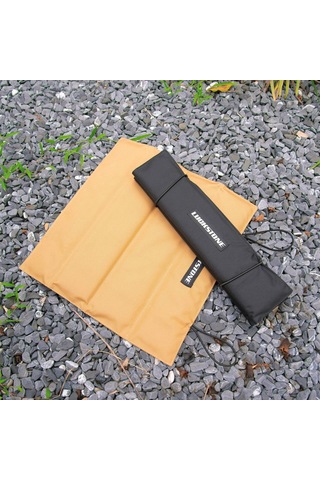 Luckstone Açık Piknik Oturma Minderi Su Geçirmez Oxford Kumaş Siyah