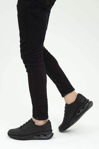 Callaghan Erkek Hakiki Deri Siyah Sneakers & Spor Ayakkabı 618 45414 Erk Ayk Sk22/23 Negro Siyah