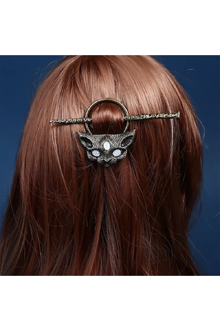 Deus Lıght Gothic Saç Tokası Çin Şpilyeleriyle 249371004 Altın