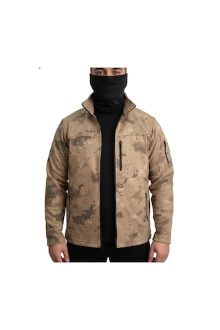 Mysia Outdoor Jandarma Kamuflaj Desen Taktik Polar Mont Avcı Mont 6 Cep Çok Renkli