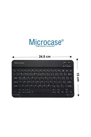 Apple Uyumlu iPad, 9.Nesil 10.2 2021 Bluetooth Klavye Ve Mouse + Kılıf Bkk6