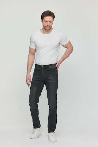 Polo State Regular Fit Likralı Erkek Denim Kot Pantolon Füme Füme