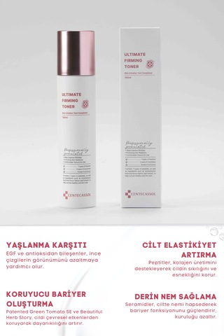 Centecassol Peptit ve Seramid Kompleksiyle ve Nemlendirici Tonik 150 ML