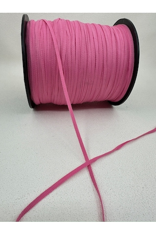 4 Mm Askılık Grogren Şerit 5 Metre - Pembe