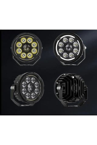 Beemax Angel Hardcap 140 Watt Profesyonel Motosiklet Led Sis Far