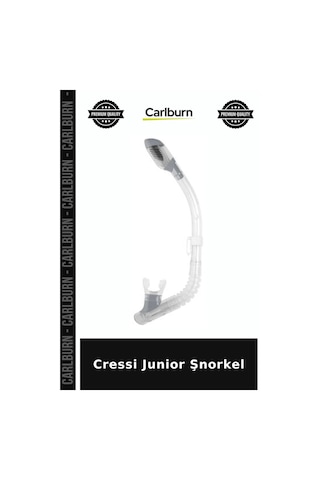 Özel Seri Cressi Junior Şnorkel Eğlence Hobi Genç Clear