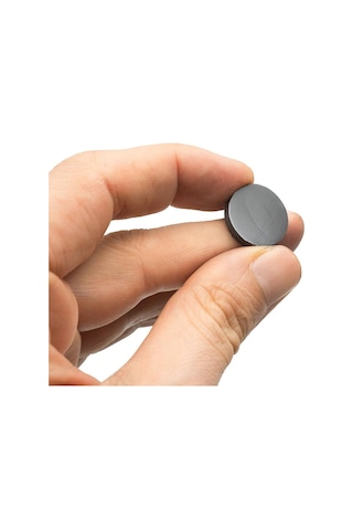 Ø19x3 Mm Ferrit Süsleme Mıknatısı - Esnek Siyah Mıknatıs