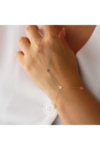 Glorria Altın Yonca Şahmeran Altın
