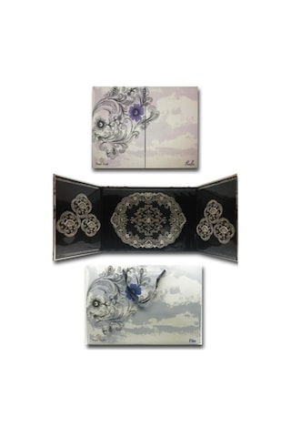 Royal Nazik Dantel Tepsi Örtüsü Ve Bardak Altlığı Seti 7 Parça (551505446)