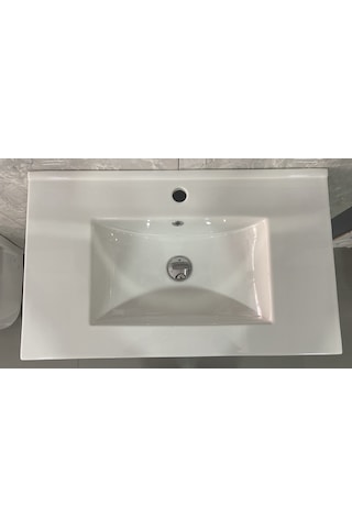 Decorus Banyo Dolabı 75 CM Calacatta Çok Renkli
