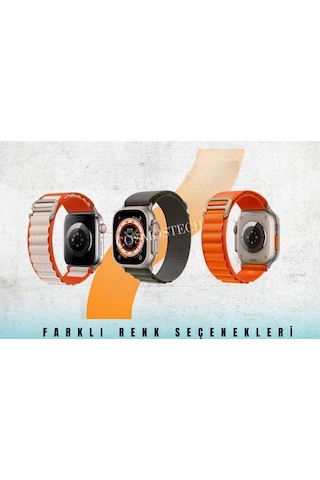 Watch Band Alpine Loop Saat Kayışı Turuncu Beyaz