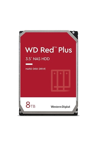 Wd Red Plus Nas 8tb 3.5'' 5640rpm Sata Wd80efpx