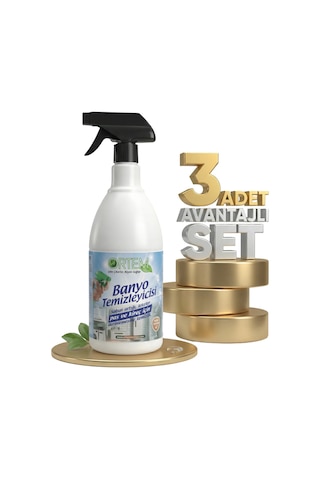 Ortem Banyo Temizleyici 3 x 1 L