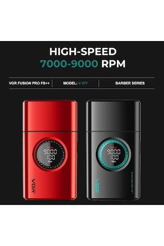 V-377 Çift Folyo Sakal Tıraş Makinesi Sıfırlama Shaver