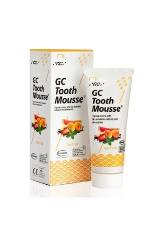 GC Tooth Mousse Tutti Frutti Aromalı Diş Minesi Koruyucu Krem 40 G