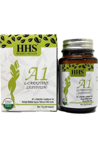 Hhs A1 L-Karnitin ve Lepidyum İçeren 30 Kapsül Hhs A1 L-Karnitin ve Lepidyum İçeren 30 Kapsül