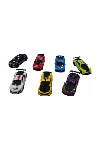 Mey İthalat 8.5cm 1:64 Kapıları Açılan Spor Çekbırak Araba