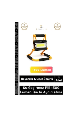 Premium Seri Beyaz Işık Sert Plastik Tpr Su Geçirmez Pilli 1300 Lümen Güçlü Aydınlatma Çok Renkli