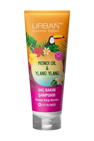 Urban Care Monoi Oil & Ylang Ylang Güneş Sonrası Koruyucu Şampuan 250 ML