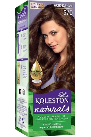 Koleston Naturals Boya 5/0 Açık Kahve