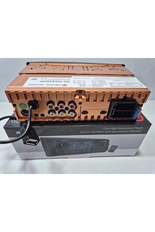 Reiss Oto Teyp Reiss Rs-mx85dsp 4x50w 3 Amfi Çıkışlı , App Kontrollü Tesisat Teybi