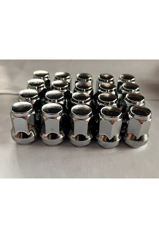 Aa17 12x1.25 Universal Krom Bijon Somunu 20'li Set